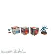 Micro Art Studio MSH00115 - Precinct Sigma Sheds (3) PREPAINTED (grey)