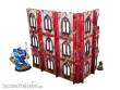 Micro Art Studio MSH00221 - Imperial Walls High Red (1) PREPAINTED