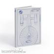 Modiphius Entertainment MUH0142204 - Star Trek Adventures Utopia Planitia Starfleet Sourcebook TOS Collectors White Edition