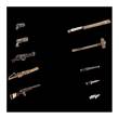 Modiphius Entertainment MUH051728 - Fallout: Wasteland Warfare - Terrain Expansion: Weapon Sprue