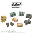 Modiphius Entertainment MUH051920 - Fallout: Wasteland Warfare - Terrain Expansion: Cases and Crates