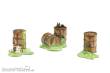 Modiphius Entertainment MUH051974 - Fallout: Wasteland Warfare - Terrain Expansion: Radioactive Containers