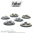 Modiphius Entertainment MUH052007 - Fallout: Wasteland Warfare - Wasteland Creatures: Mirelurk Hatchlings + Eggs