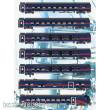 L.S. Models MW2403DC - 7er Set Nachtzugwagen DANI ÖBB Nightjet, Ep.VI, mit IB - Lemke
