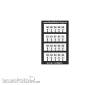 Modellbahn Engl N163035 - 20x Hektometertafel, groß