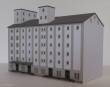 Modellbau Laffont N1701 - Großes Hafenspeicher-Gebäude verputzt
