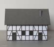 Modellbau Laffont N501 - Fachwerk-Bauernhaus verputzt