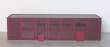 Modellbau Laffont N901 - Kohlenzechen-Gebäude Zeche Zollverein, Stahlfachwerk rot