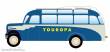 NPE NA 88055 - Borgward B 2000 Touropa Reisebus