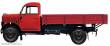 NPE NA 88431 - Borgward B 1250 Pritsche rotbraun