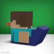 Minecraft Tubbz PVC Figur Steve 1st Edition 10 cm