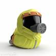 Numskull NMSK-NS5415 - Zurück in die Zukunft Tubbz Mini PVC Figur Marty Radiation Suit 5 cm