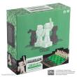 Noble Collection NOB3726 - Minecraft Schachspiel Overworld Heroes vs. Hostile Mobs