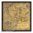 Noble Collection NOB9472 - Herr der Ringe Puzzle Middle Earth (1000 Teile)