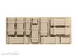 Peco NR-205 - Kisten, Holzfarbe