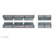 Peco NR-206 - Bretter (4er-Set)