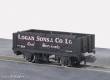 Peco NR-P480 - 5 Plank Wagon Privatbesitzer Logan und Söhne