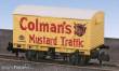 Peco NR2004P - BR Vanfit Wagon - Colmans Mustard