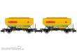 REE Modeles NW-308 - Set of 2 Grain Cars “SANDERS”, SNCF Era IV