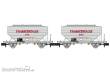 REE Modeles NW-310 - Set of 2 Grain Cars “Transcéréales CTC and MRO”, SNCF Era IV
