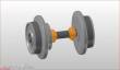 NPE NZ 33128 - Antriebsradsatz V45 DC 3L