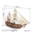 OcCre OC13000 - La Candelaria 1:85 Schiffsbausatz