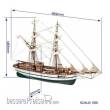 OcCre OC13001 - Aurora 1:65 Schiffsbausatz
