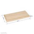 OcCre OC19162 - Eiche Schiffs Ständer 250 x 125 x 15 mm