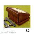 Proses PBF-OS-08 - Prellbockbausatz Baugr. 0 aus echtem Holz (2er Packung)