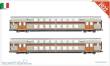Pirata PI6301 - 2er Set Doppelstockwagen FS, Ep.IV