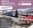 Pirata PI9715 - 3er Set Personenwagen ÖBB / Nightjet Ep.VI