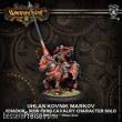 Warmachine PIP33061 - Khador Kovnik Markov Cavalry Character Solo Blister