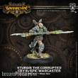 Warmachine PIP34107 - Cryx Epic Warcaster Sturgis The Corrupted