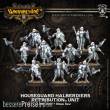 Warmachine PIP35059 - Retribution Houseguard Halberdiers Unit Box (10) (plastic)
