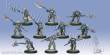 Warmachine PIP41108 - Mercenary Steelhead Halberdiers Unit (10) Box