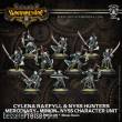 Warmachine PIP41109 - Mercenary Cylena Raefyll & Nyss Hunters Unit (10) Box