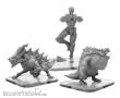 Privateer Press Übersee PIP51156 - S-Type Shinobi, Bellower, and Courser – Monsterpocalypse Protectors Alternate Elite Units (resin/metal)