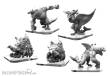 Privateer Press PIP51204 - MONSTERPOCALYPSE - Kraken Hatchlings, Orca Huntsmen & Sea Dragon - Tritons (Resin)