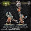 Hordes PIP71064 - Trollblood Trollkin Scattergunner Officer & Standard UA (2)