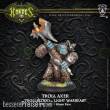 Hordes PIP71071 - Trollblood Troll Axer Light Warbeast Box (plastic)