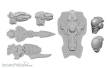 Privateer Press PIP83011 - Firebrand A Weapon Pack - Warcaster Iron Star Alliance Pack (metal)