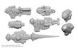 Privateer Press PIP83012 - Firebrand B Weapon Pack - Warcaster Iron Star Alliance Pack (metal)