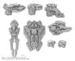 Privateer Press PIP83014 - Morningstar A Weapon Pack - Warcaster Iron Star Alliance Pack (metal)