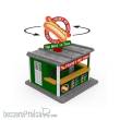 Proses PLS-038 - Spur 0 Hot Dog Stand mit rotierendem Werbeschild und Beleuchtung