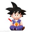 Plastoy PLT80273 - Dragon Ball Spardose Kid Goku Blau 17 cm