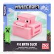 Paladone Products PP10508MCFV2 - Minecraft Badeente Pig 6 cm