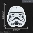 Paladone Products PP14359SWVN - Star Wars LED Wandleuchte Stormtrooper Neon