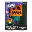 Paladone Products PP15302MCF - Minecraft Icons Leuchte Zombie Jack O Lantern 10 cm
