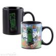 Paladone Products PP7975MCF - Minecraft Tasse mit Thermoeffekt Creeper