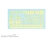 Peco PS52 - Transfers (Waterslide)NBR/LNER aus den Kits PS01-02